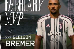 五星体育-5场2球！官方：布雷默当选尤文图斯二月份最佳球员